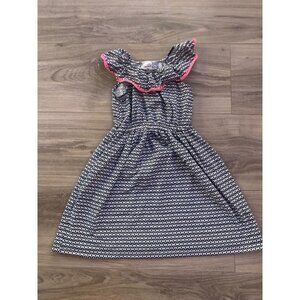 Carters Ruffled Collar Neck Sleeveless Toddler Girls Dress Size 2T